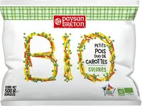 चीनी की मात्रा Petits pois duo de carottes BIO