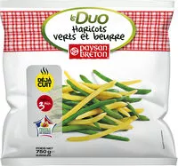 Amount of sugar in Duo haricots verts et beurre