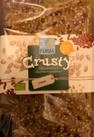 Sucre et nutriments contenus dans Crusty