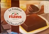 入っている砂糖の量 Le fondant au chocolat noir