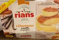入っている砂糖の量 L’onctueux Vanille et spéculoos