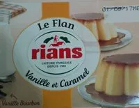 Quantité de sucre dans Le flan vanille et caramel