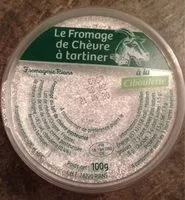 Jumlah gula yang masuk Chevre a tartiner