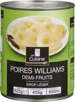 Sokerin määrä sisällä Poires Williams