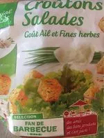 含糖量 Croutons salades gout ail et fines herbes