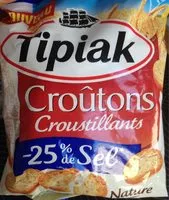 含糖量 Croutons croustillants, nature –25% de sel