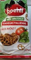含糖量 Mini Bretzels saveur Italienne