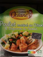 İçindeki şeker miktarı poulet mariné au citron et légumes du jardin
