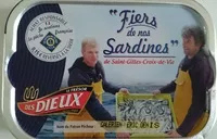 Jumlah gula yang masuk Fiers de nos sardines