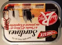 Suhkru kogus sees Sardines à l'huile et piment d'Espelette
