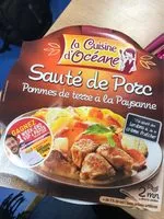 İçindeki şeker miktarı Sauté  de Porc et Pommes de Terre à la Paysanne