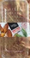Quantité de sucre dans Dattes branchées