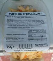 Cantidad de azúcar en Penne aux petits légumes