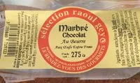 Cantidad de azúcar en Marbré Chocolat