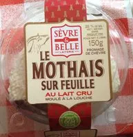 Cantidad de azúcar en Le mothais sur feuille
