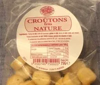 Quantité de sucre dans Croûtons nature