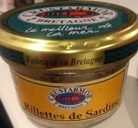 Jumlah gula yang masuk Rillettes de sardine