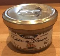 चीनी की मात्रा Rillettes de Homard