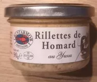 Zuckermenge drin Rillettes de homard au yuzu
