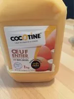 Quantité de sucre dans Œuf Entier Liquide