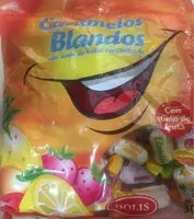 चीनी की मात्रा Caramelos blandos