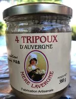चीनी की मात्रा 4 TRIPOUX D'AUVERGNE