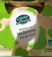 Количество сахара в Spécialité de pomme madeleine
