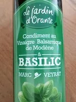 Количество сахара в Vinaigre balsamique de Modène & basilic