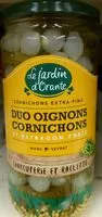 Количество сахара в Duo oignons et cornichons 72cl