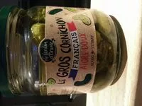 Количество сахара в Cornichons français aigre doux
