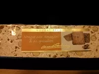 Zuckermenge drin Nougat aux amandes & au Speculoos