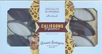 Zuckermenge drin Calissons de Provence