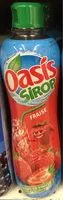 Quantité de sucre dans Sirop fraise