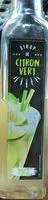 Zuckermenge drin Sirop de citron vert