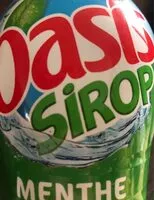 Zuckermenge drin Sirop oasis menthe