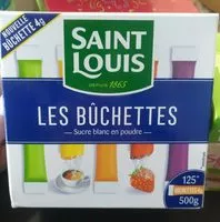 İçindeki şeker miktarı Les bûchettes - Sucre blanc en poudre