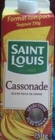 İçindeki şeker miktarı Cassonade Sucre roux de canne Saint Louis