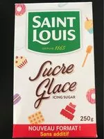 Jumlah gula yang masuk Sucre Glace