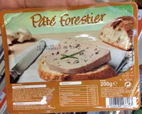 Количество сахара в Pâté Forestier