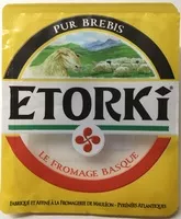 Sugar and nutrients in Etorki