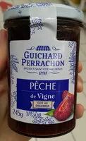 Sokerin määrä sisällä Confiture de Pêche de vigne