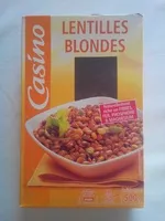 入っている砂糖の量 Lentilles blondes