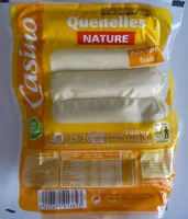 चीनी की मात्रा Quenelles nature