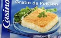Suhkru kogus sees Gratin de poisson