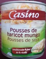 Количество сахара в Pousses de haricot mungo