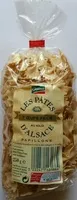 Sokerin määrä sisällä Les Pâtes d'Alsace Papillons (7 Œufs Frais au kilo)