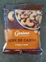 含糖量 Noix de cajou grillées et salées