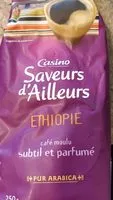 Sokerin määrä sisällä En Ethiopie Pur arabica Subtil et parfumé