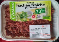 入っている砂糖の量 Viande hachée fraîche pur bœuf (20 % M.G.)
