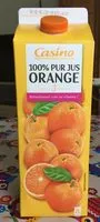 Zuckermenge drin 100% Pur Jus Orange